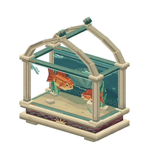 Aquarium tank, free Hytale model