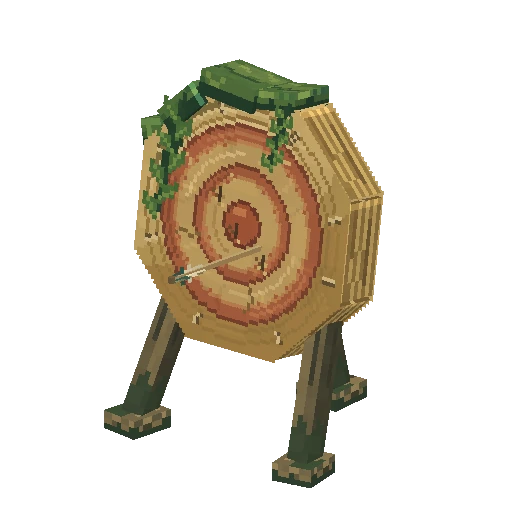 Archery target, free Hytale model