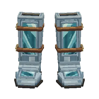 Armored boots turning around