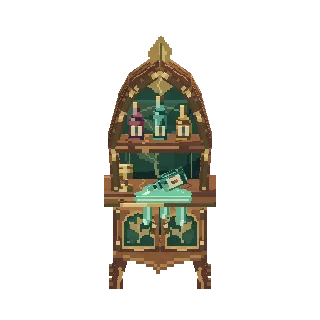 Art-deco cocktail cabinet preview
