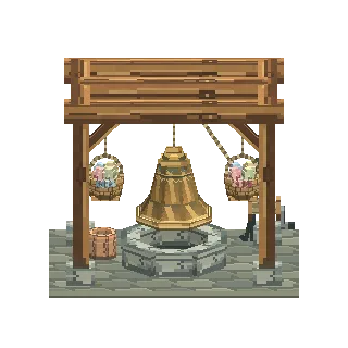 Bell foundry with a casting pit preview