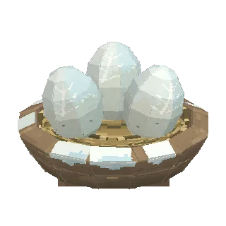 Bird nest with eggs preview