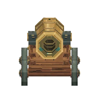Bronze cannon preview