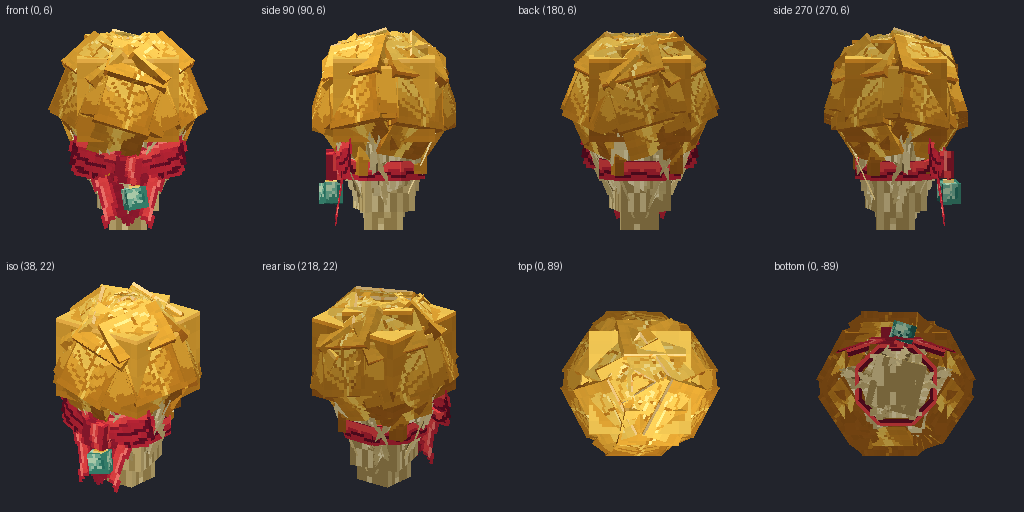 Cabbage from eight angles