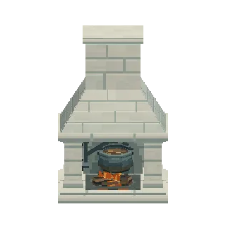 Castle kitchen hearth preview