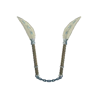 Chain-linked twin glaive preview