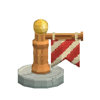 Checkpoint flag pole preview