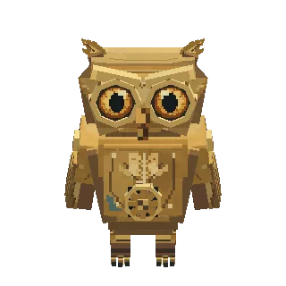 Clockwork sentry owl preview