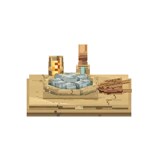 Cobblestone generator block preview