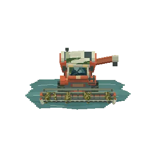 Combine harvester preview