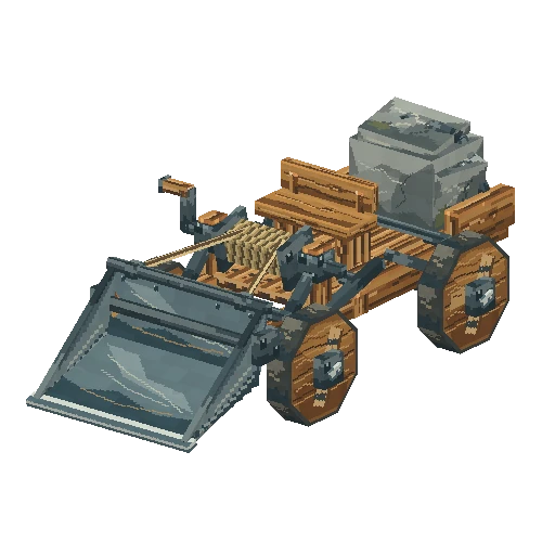 Construction vehicle, free Hytale model