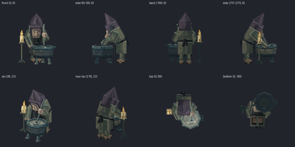 Cook from eight angles