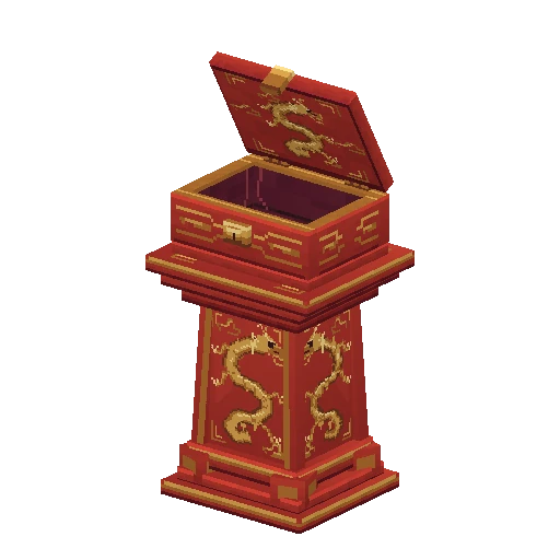 Crate opening pedestal, free Hytale model