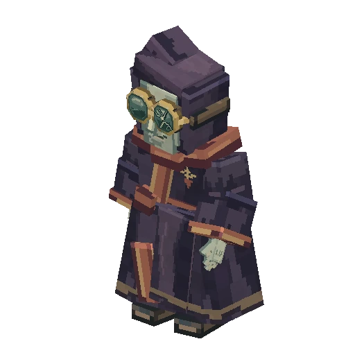 Cult sorcerer, free Hytale model
