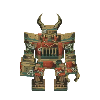 Demonic siege mech preview