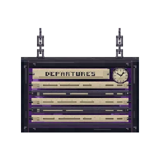 Departure board preview