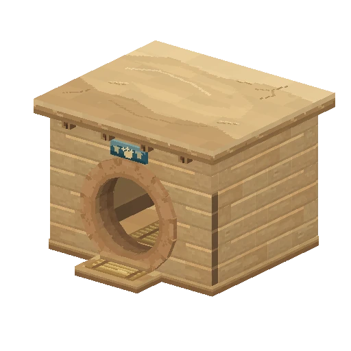 Dog kennel, free Hytale model