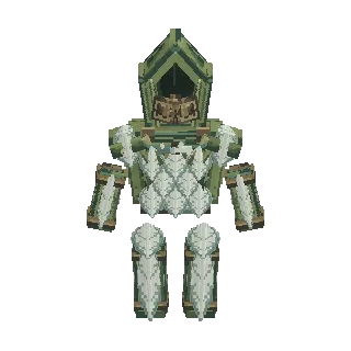 Elven ranger armor set turning around