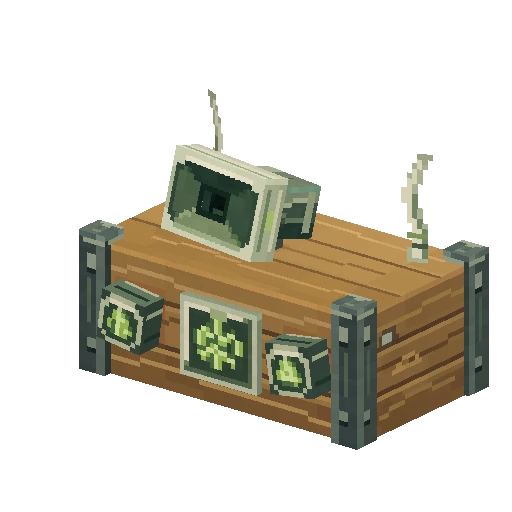 Field radio set, free Hytale model
