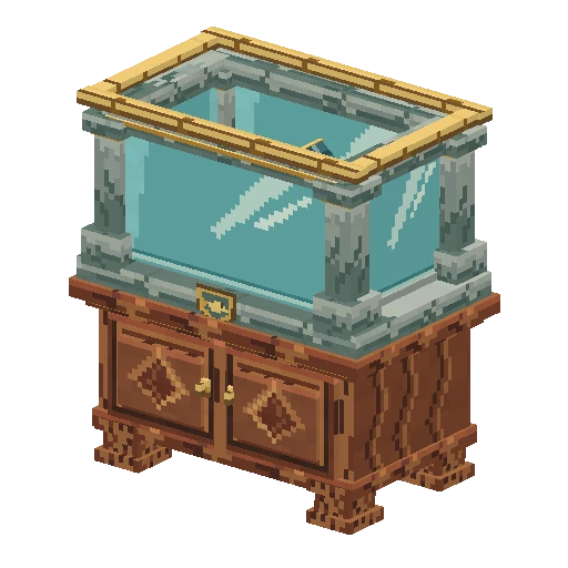Fish tank, free Hytale model