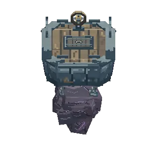 Flying island barge preview