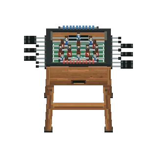 Foosball table preview