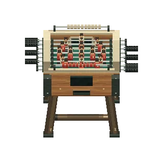 Foosball table preview