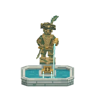 Fountain statue preview