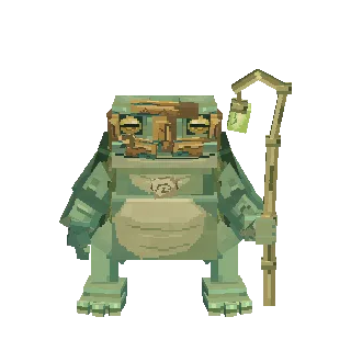 Frog-folk shaman preview