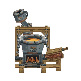 Goblin scrap smelter turning around