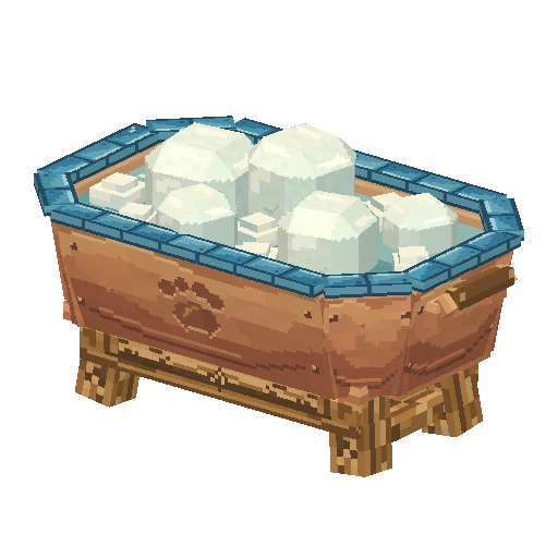 Grooming tub with bubble, free Hytale model