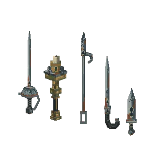 Haunted manor weapon set preview