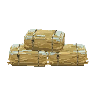 Hay bale stack preview