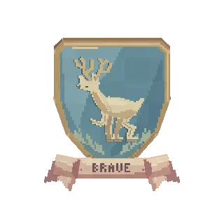 Heraldic coat-of-arms shield plaque preview