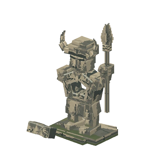 Hero statue, free Hytale model