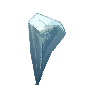 Ice shard projectile preview