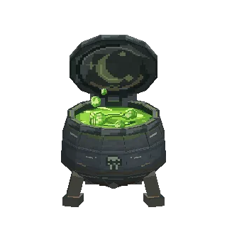 Iron cauldron preview