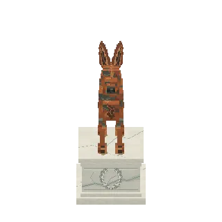 Jackal statue preview