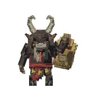 Krampus boss with a sack of minion preview