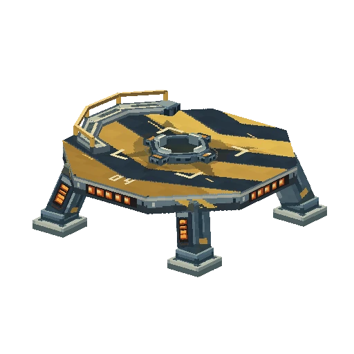 Launch pad, free Minecraft Java model