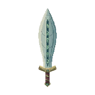 Leaf-bladed elven sword preview