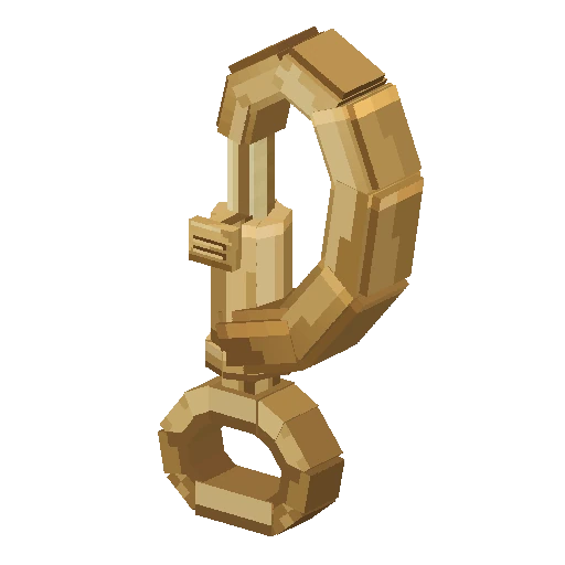 Leash on a hook, free Hytale model