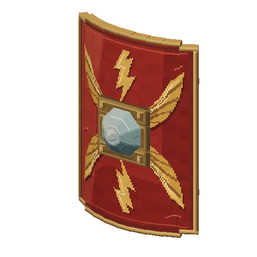 Legion curved rectangular shield, free Minecraft Java model