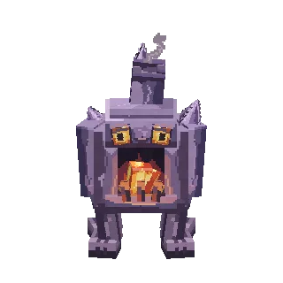 Living furnace turning around