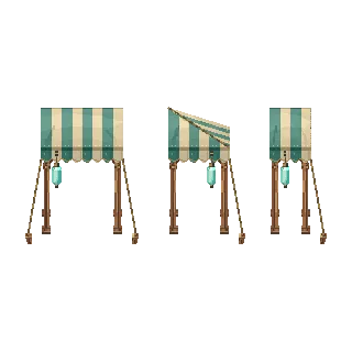Market awning preview