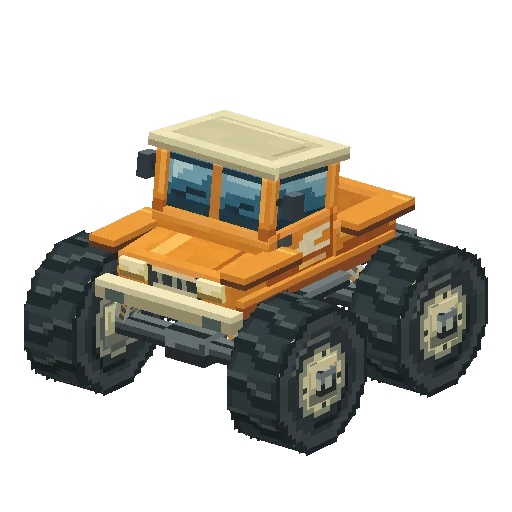 Monster truck, free Minecraft Java model