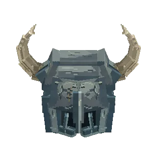 Monstrous horned helm preview