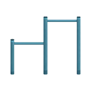 Outdoor fitness bars preview