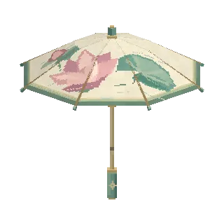 Paper parasol preview