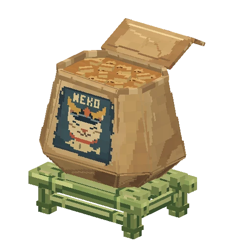 Pet food sack, free Hytale model
